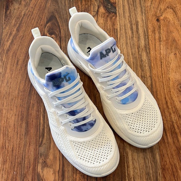 APL Techloom Tracer Pristine Slate Blue Purple Tie Dye Workout Shoe Gym Sneaker - Picture 2 of 11